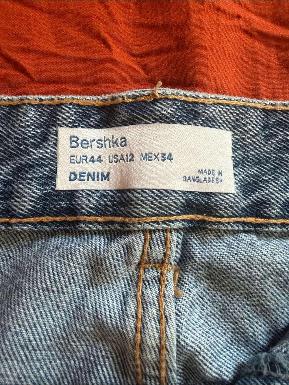 Bershka Straight Light Blue Men's Jeans